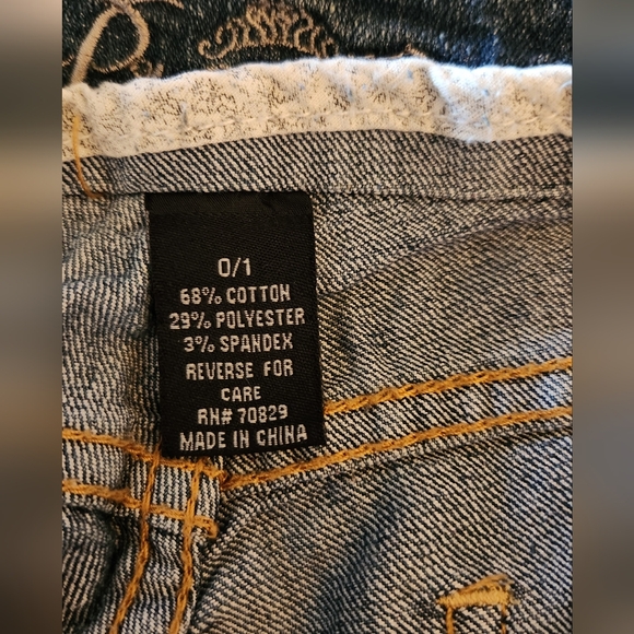 Premiere Distressed Flared Size 1 Jeans - Picture 12 of 14